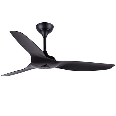 ABS Blade American Plafondventilatoren Woonkamer Zwart Plafondventilator 52 inch