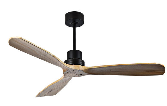 ECO 52 Ventilator van massief hout Ventilator van natuurlijk hout met licht