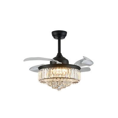Lage geluid 52 inch slaapkamer comfortabele plafond ventilator DC motor met licht