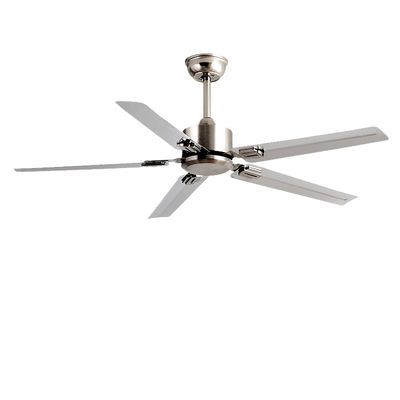 Zilveren moderne LED plafondventilator ECO 52 3 blade plafondventilator