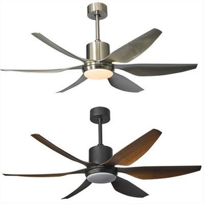 6 snelheden 54 inch scheepsplafondventilator DC motor plafondventilator met 6 ABS-bladen