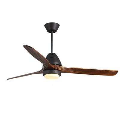 LED 20W massief houten plafondventilator Houten propeller plafondventilator