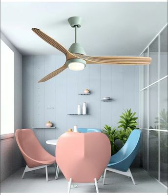 LED 20W massief houten plafondventilator Houten propeller plafondventilator
