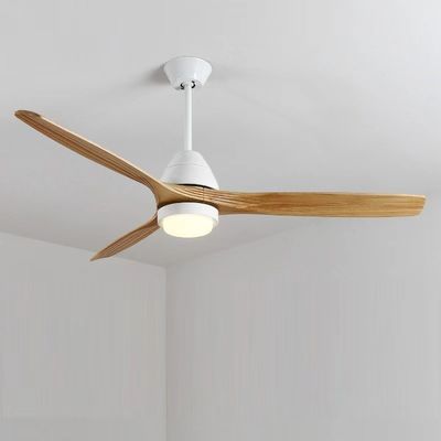 LED 20W massief houten plafondventilator Houten propeller plafondventilator