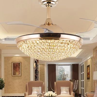 42 inch LED 36W kleurwisselbare moderne DC motor plafondventilator met licht