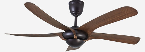 52 inch hoge luchtstroom stille plafondventilator 5 ABS-lemmen voor kantoor
