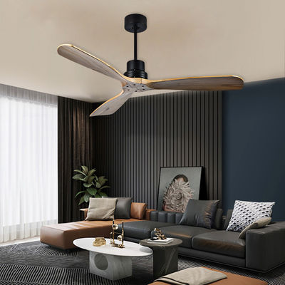 ECO 52 Ventilator van massief hout Ventilator van natuurlijk hout met licht