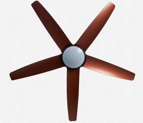 Goud 56 inch Moderne DC motor plafondventilator met licht Voor kantoor