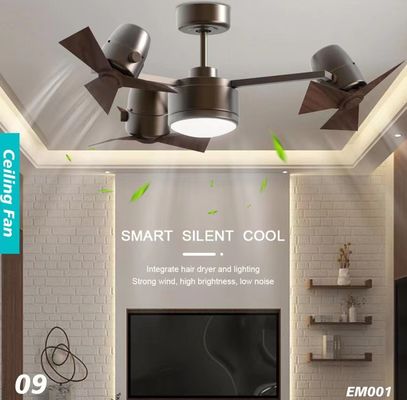 20W 42 inch stille plafondventilatoren voor slaapkamer Eco Silent Dc plafondventilator