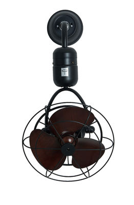 Slimme oscillerende stille plafondventilator 12&quot; stille moderne plafondventilator