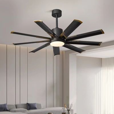 60 inch groot pakhuis plafond ventilatoren DC motor met afstandsbediening
