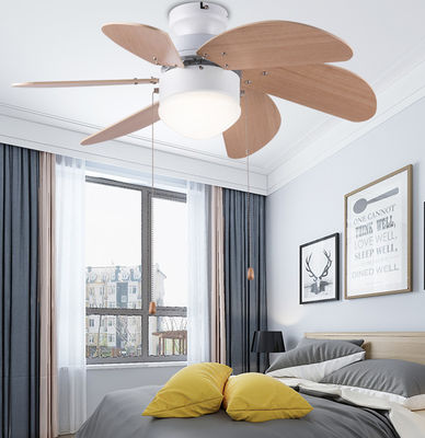 Energiebesparende trekknop plafondventilator 36 inch wisselstroommotor voor slaapkamer