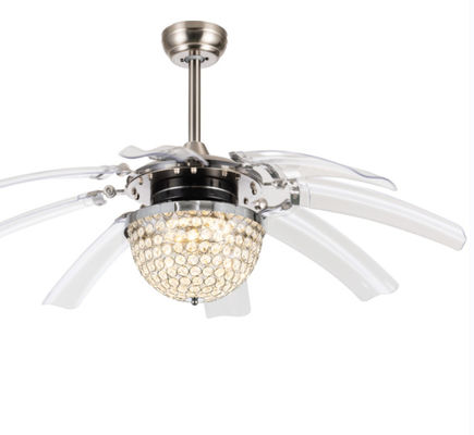 Moderne 48 inch 8 PC bladen hoogwaardige AC motor LED plafondventilator
