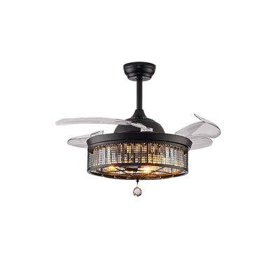 52 inch slaapkamer comfortabel hoge kwaliteit laag lawaai plafond ventilator DC motor met licht
