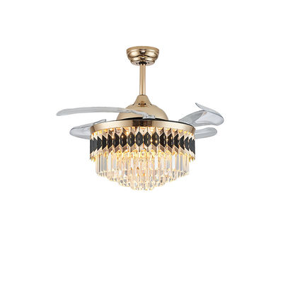 Ventilator voor het plafond met licht kandelaar met verborgen ventilator