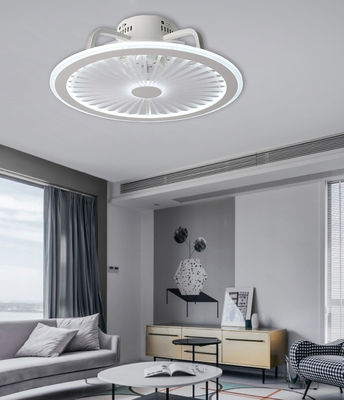Omschakeling van de vloeiende blaadloze plafondventilator met ledlamp 3 bladen