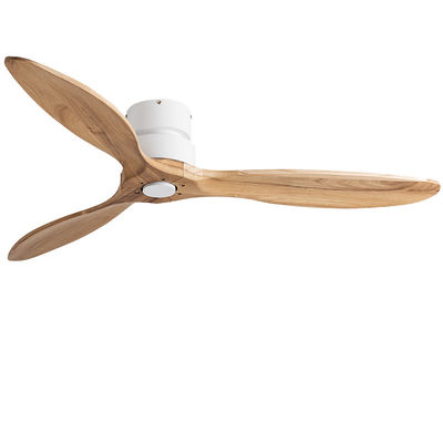 Moderne hangende plafondventilator met licht 3 blad flush plafondventilator