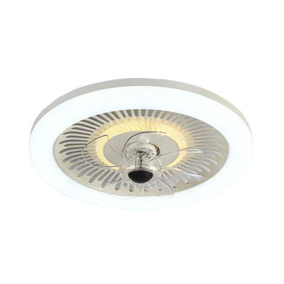 Vertrekbare slimme blaadloze plafondventilator fantelier kandelaar ventilator voor slaapkamer