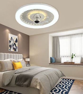 Vertrekbare slimme blaadloze plafondventilator fantelier kandelaar ventilator voor slaapkamer